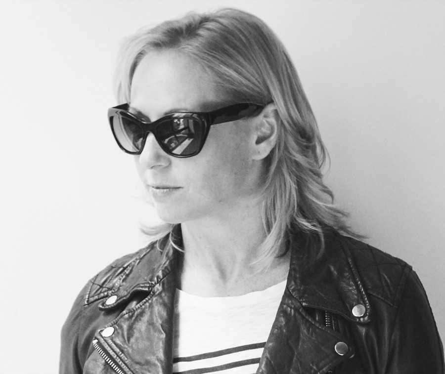 Paula, black and white portrait